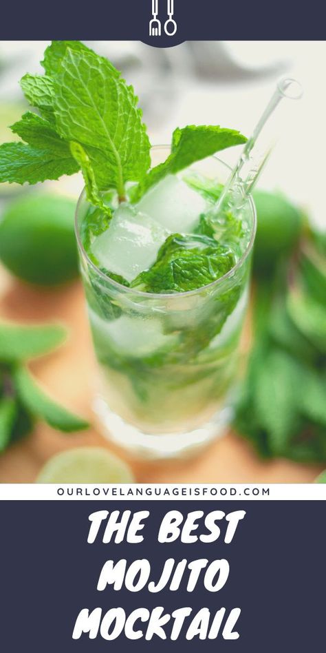 Virgin Mojito Recipe, Non Alcoholic Mojito, Mojito Recipe Classic, Easy Mocktail Recipes, Honey Simple Syrup, Alternative Sweeteners, Mojito Mocktail, Virgin Mojito, Perfect Summer Drink