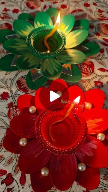 Diya Making, Diya Decoration, Ganpati Decoration Design, Diwali Diy, Ganpati Decoration, Festival Diy, Instagram Diy, Support Handmade, Decoration Design