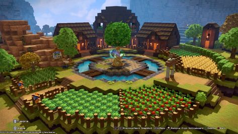 Malrothtopia (@malrothtopia) / Twitter Portal Knight, Dragon Quest 2, Farm Layout, Minecraft Room, Minecraft Building, Minecraft Creations, Dragon Quest, Minecraft Designs, Our World