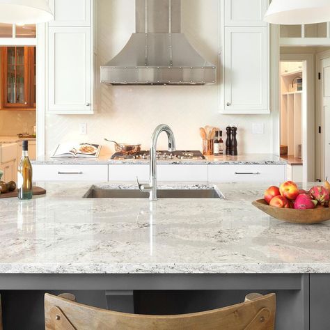 Cambria Summerhill, Quartz Kitchen Countertops White, Quartz Countertops Colors, Black Kitchen Countertops, Cambria Quartz Countertops, Cambria Quartz, Quartz Kitchen Countertops, Countertop Colours, Kitchen And Bath Remodeling