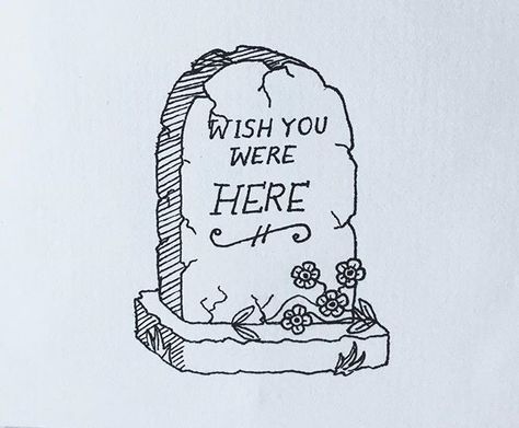 Cute Tombstone Drawing, Cottagecore Flash Tattoo, Gravestones Drawing, Tombstone Doodle, Hearse Tattoo, Headstone Tattoo Ideas, Tombstone Sketch, Grave Drawing Easy, Head Stone Tattoo