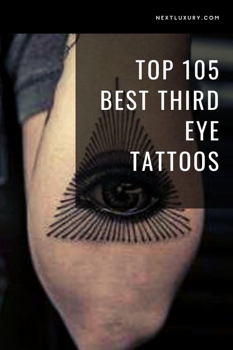 Clairvoyant Tattoo Ideas, The Third Eye Tattoo, Third Eye Tattoo For Women, 3rd Eye Art Spiritual, Soul Tattoo Spiritual, Third Eye Chakra Tattoo, Spiritual Eye Tattoo, Third Eye Tattoo Design, Triangle With Eye