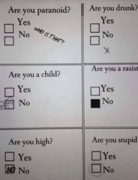 It's Tough to Answer Yes/No Questions Funny Kid Answers, We Go Jim, Kids Test Answers, Discord Memes, Funny School Answers, Funny Test Answers, Funny Test, Yes Or No Questions, You Had One Job