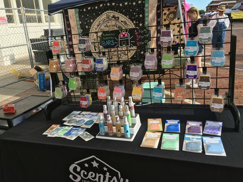 Outdoor Scentsy event Scentsy Vendor Event Ideas, Scentsy Party Display, Scentsy Room Spray Tips, Scentsy Party Rewards, Scentsy Party Extended, Scentsy Booth, Independent Scentsy Consultant, Scentsy Consultant Ideas, Scentsy Party