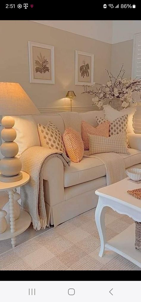 Small Living Room Remodel, Neutral Sitting Room, Living Room Remodel Ideas, Dining Table Decor Centerpiece, Earth Tone Living Room, Classy Living Room, Bathroom Stuff, Narrow Hallway Decorating, Living Room Tv Unit Designs