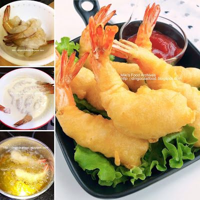 Miki's Food Archives : Chinese Deep Fried Prawn 中式炸虾球 Fried Fish Fillet Recipe, Deep Fried Prawns, Camaron Rebosado, Battered Shrimp, Beer Battered Shrimp, Prawn Fritters, Udang Goreng, Fried Prawns, Fish Fillet Recipe