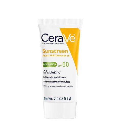 The Best Sunscreen for Acne-Prone Skin | Byrdie Cerave Sunscreen, Sunscreen Facts, Acne Prevention, Cucumber Face, Cerave Moisturizer, Best Sunscreen, Homemade Moisturizer, Face Skincare, Pimples Overnight