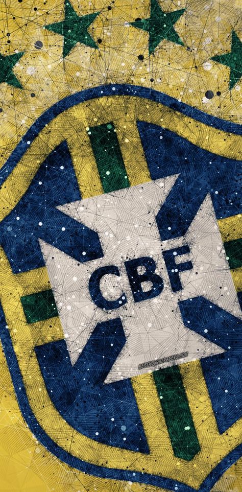 Brazil Wallpaper Football, Brazil Wallpaper, Brazil Logo, Brazil Football, Football Wallpaper, Cool Backgrounds, 3d Wallpaper, Home Wallpaper, Android Wallpaper