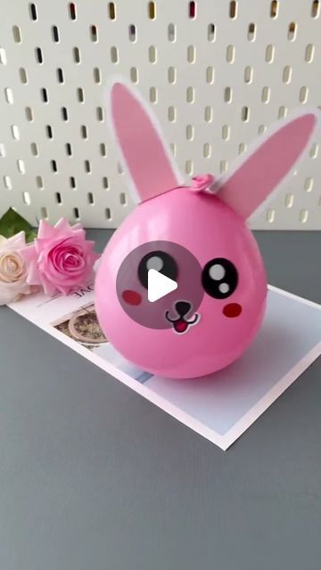 Diy Ballon, Balloon Craft, Rabbit Crafts, Balloon Crafts, Baby Shawer, Balloon Diy, Crafty Diy, Instagrammer, The Balloon