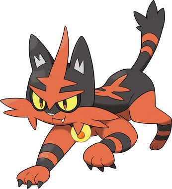 Torracat artwork by Ken Sugimori Cat Pokemon, Fire Type Pokémon, Fire Pokemon, 151 Pokemon, Pokemon Sketch, Pokemon Moon, Mega Pokemon, Pokemon Alola, Ash Pokemon