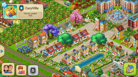 Township deco Township Game Layout Ideas Beginner, Township Game Layout Ideas, Town Ship Design, Hayday Farm Design, Farm Plans, Farm Layout, City Layout, City Farm, Hay Day