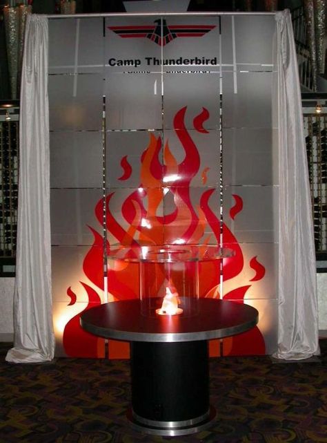 Fire Centerpieces, Phoenix Party, Fire Decor, Ice Theme, Consuming Fire, Fire N Ice, Fire Poi, Ice Party, Around The World Theme