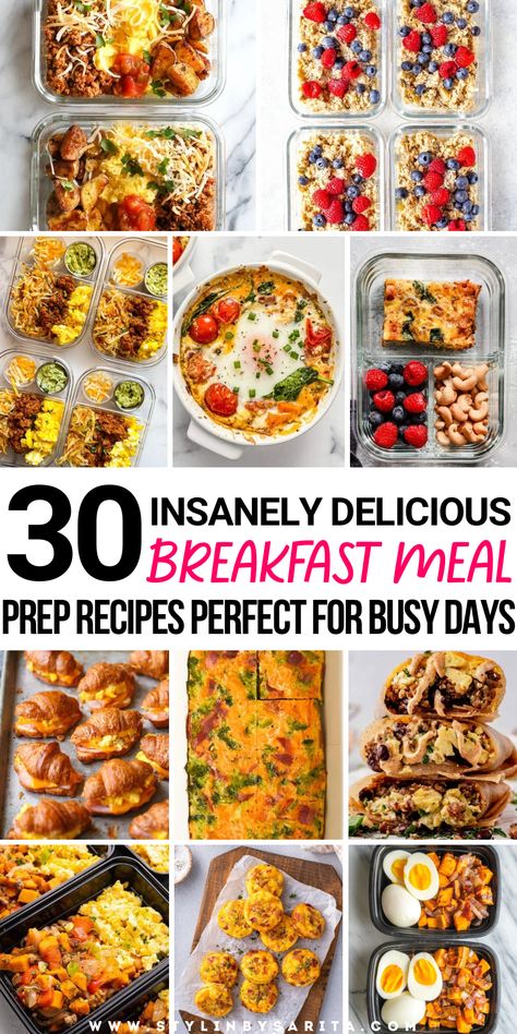 breakfast meal prep ideas Meal Prep For Couples Healthy, Meal Prep Omelette Breakfast Ideas, Breakfast Ideas To Make The Night Before, Meal Prep Omelette, Healthy Work Breakfast Ideas, Weekly Meal Prep For Two, Meal Prep For The Week Breakfast, Low Calorie Breakfast Meal Prep, Breakfast Meal Prep For The Week