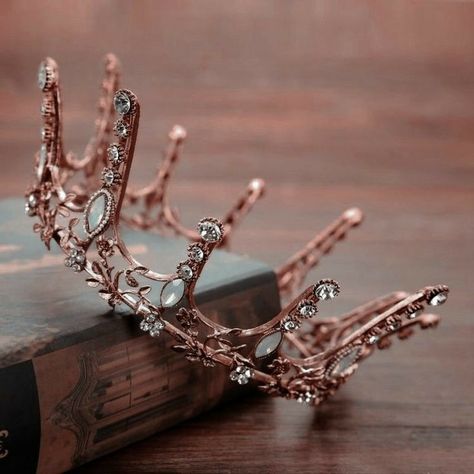 Victoria + Core + Aesthetic, Victoria + Core, Royalcore Aesthetic, Crystal Crown Tiaras, Rose Gold Aesthetic, Crown Aesthetic, Royal Core, Peach Aesthetic, Royal Aesthetic