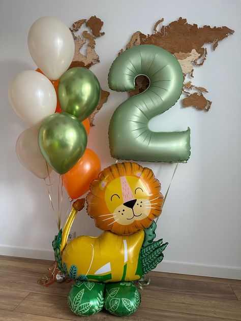 Lion Painting Art, Lion Painting, Birthday Balloon Decorations, Animal Birthday, Birthday Balloons, Balloon Decorations, Birthday Decorations, Kids Party, Kids Birthday