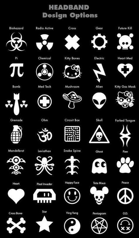 Hobo Symbols, Simbolos Tattoo, Anti Design, Cool Symbols, Pola Tato, Petit Tattoo, Different Symbols, Desain Ui, Marquesan Tattoos