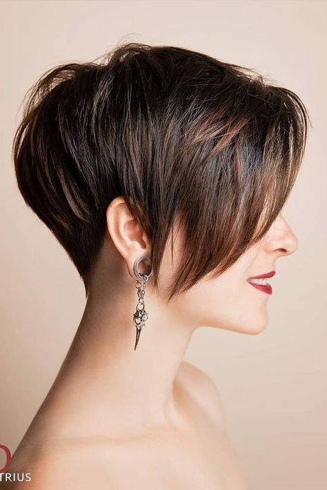 Long Pixie Cut, Long Pixie Hairstyles, Haircut Types, Long Pixie Cuts, Short Brown Hair, Latest Short Hairstyles, Long Pixie, Penteado Cabelo Curto, Pixie Haircuts