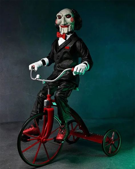 Saw Movies, Billy The Puppet, Value Of Life, Game Of Survival, The Puppet, The Saw, Tricycle, Action Figure, Sound