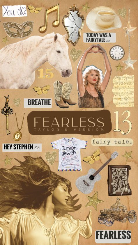 Taylor Swift Fearless #taylorswift #taylorswiftfearless #fearless #fearlesstaylorsversion #taylorsversion Fearless Album, Taylor Swift Images, Taylor Swift Merchandise, Fearless Era, Taylor Outfits, Taylor Swift Party, Taylor Swift Fan Club, Taylor Swift Tour Outfits, Estilo Taylor Swift