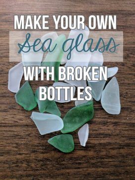 DIY: How to Make Your Own Sea Glass at Home - Hawk Hill Sea Glass Diy, Broken Glass Crafts, Sea Glass Art Diy, Glass Art Techniques, Sea Glass Art Projects, Deco Marine, Broken Bottle, Beach Glass Crafts, Beach Glass Art