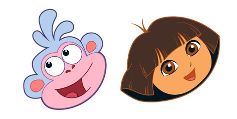 Dora the Explorer Dora and Boots Explorer Cartoon, Dora And Boots, Dora Boots, Custom Cursor, Cartoon Series, Chrome Web, Dora The Explorer, Cartoons Series, No Doubt