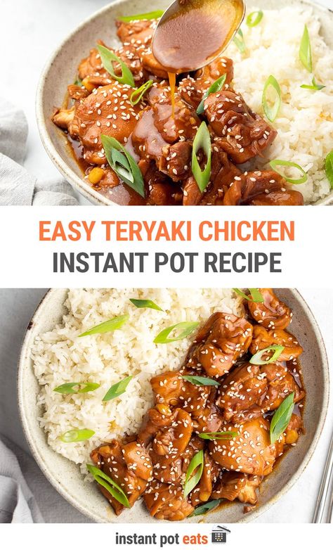 Instant Pot Teriyaki Chicken, Best Pressure Cooker Recipes, Teriyaki Chicken Crock Pot, Easy Teriyaki Chicken, Slow Cooker Teriyaki Chicken, Teriyaki Recipe, Slow Cooker Teriyaki, Best Pressure Cooker, Chicken Teriyaki Recipe