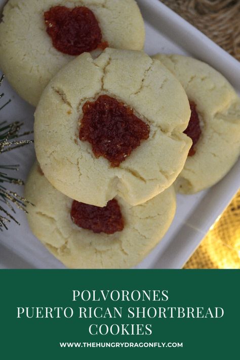 Polvorones de Puerto Rico (Puerto Rican Shortbread Cookies) – The Hungry Dragonfly Puerto Rico Cookies, Mushroom Recipes Low Carb, Polvorones Recipe, Apple Crumble Pie, Recipes Vegetables, Bread Sourdough, Marmalade Recipe, Milk Dairy, Pie Crumble