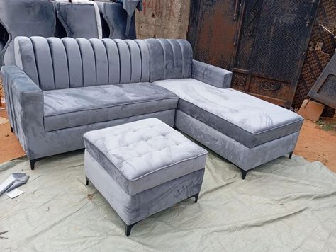 ON PREORDER & CAN BE DONE IN ANY COLOR OF YOUR CHOICE Are you planning of setting your new apartment or turning your existing home into a modern one? @rhemafurnitureng is the right furniture store for you * We guarantee the use of Quality materials(woods, foam, fabric) * Durability * Comfortability * Exquisite Finishing We do nationwide delivery but delivery is not free We are full service home improvement contracting company, You are assured of quality services & product #furnituredesign #f... Sofa Material Fabrics, Modern Wood Sofa, Sofas Ideas Living Room, Famous Furniture, Sofa Couch Design, Backdrop Tv, Budget Furniture, Double Bed Designs, Sofa Design Wood