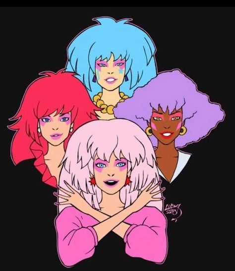 JEM Best 80s Cartoons, 1980 Cartoons, Cartoons 80s 90s, 1980s Childhood, 80s Theme, Jem And The Holograms, Oversized Shirts, Cartoon Tv Shows, Cartoon Character Pictures