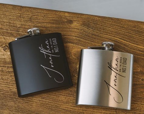 Personalized Flask, Personalised Hip Flask, Custom Flask, Best Man Gift, Personalized Flasks, Cartoon Gift, Hip Flask, Custom Wood Signs, Wedding Videos