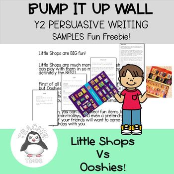 Bump It Up Wall Persuasive Writing Yr2 Ooshies... by Teachie Tings | Teachers Pay Teachers Writing Success Criteria, Bump It Up Wall, Procedural Text, Writing Samples, Bump It, Text Structure, Wall Writing, Habits For Success, Grammar And Punctuation