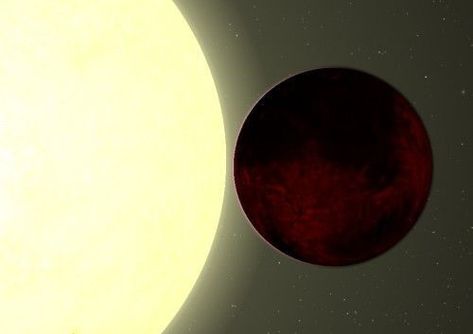 Exoplanets, also called as "extrasolar planets" are the planets that exist outside our solar system that orbit stars other than our sun.  The Dark Planet: TrES-2b does not reflect any light and hence been named as “The Dark Planet”. It reflects a meagre 1% of the light projected on it. Tres-2b Planet, Extrasolar Planets, Tres 2b, Another Earth, Dark Planet, Ice Giant, Cool Facts, Binary Star, Other Galaxies