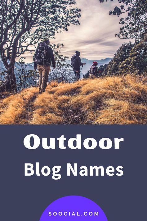 Trail Names Ideas, Logo Name Ideas, Tiktok Names, Blog Name Ideas, Ideas For Design, Blog Names, Logo Name, Design Outdoor, Name Ideas