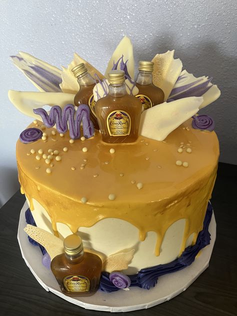 Crown Royal Birthday Cake For Men, Royal Birthday Cake, Birthday Cake Crown, Birthday Cake For Men, Cake For Men, 50th Birthday Cake, Birthday Cakes For Men, Cakes For Men, Crown Royal