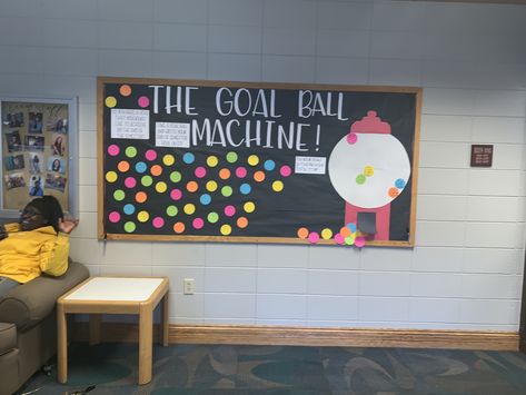 College goal bulletin board Goal Getters Bulletin Board Ideas, Classroom Goals Bulletin Board, Goal Bulletin Board, Goal Getters Bulletin Board, Academic Success Bulletin Board Ra, Goals Bulletin Board, College Goals, Meme Ra Bulletin Board, Class Ideas