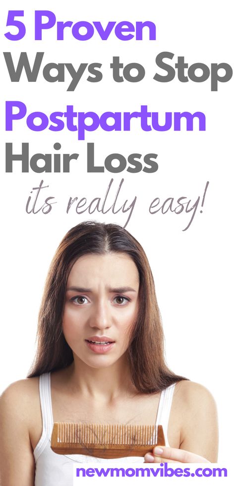 Postpartum hair loss isn’t fun for anyone who experiences it but there are some things you can do to stop the hair loss #postpartum #postpartumrecovery #postpartumhairloss #postpartumhairlossremedies #hairlossafterpregnancy Weekend Morning Routine, Postpartum Hair, Advice For New Moms, Postpartum Care, Postpartum Recovery, Post Pregnancy, Like A Boss, Cool Haircuts, Postpartum