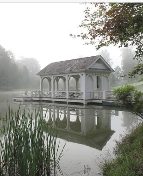 Dock Architecture, Pond Docks, Pond Gazebo, Event Venue Design, Farm Entrance, Neoclassical House, Blackberry Farm, Blackberry Farms, Pools Backyard Inground