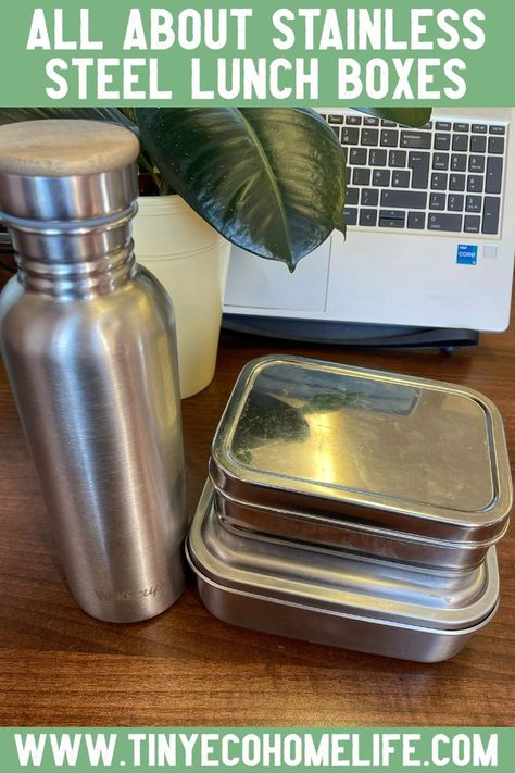 stainless steel lunch boxes on desk Steel Lunch Container, Indian Food List, Stainless Steel Lunch Containers, Stainless Steel Bento Box, Stainless Steel Food Containers, Salad Container, Steel Lunch Box, Stainless Steel Lunch Box, Decorated Flower Pots