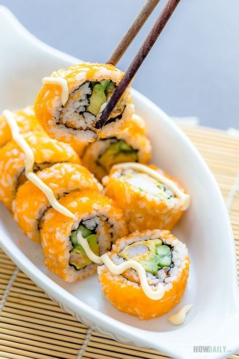 Sushi Types, Rice Bites, Recipes Sushi, Sushi Ideas, Sashimi Recipe, Cucumber Sushi, Sushi Recipes Homemade, Shrimp Sushi, Just One Cookbook