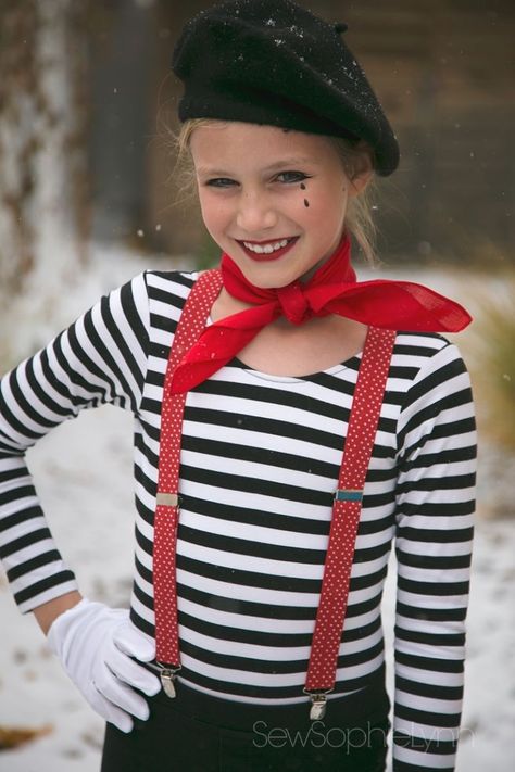 Mime Costume, Carnival Outfit, Her Silence, Halloween Costume Idea, One Year Ago, Halloween Costume, Carnival, Dress Up, Halloween