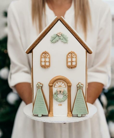 Cookies House, Gingerbread House Parties, Gingerbread House Designs, Gingerbread Party, Cookie House, Gingerbread House Decorations, Christmas Gingerbread House, Christmas Sweets, Gingerbread Houses