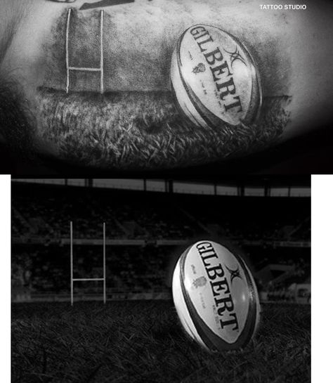 Rugby Rugby Tattoo Ideas Men, Rugby Ball Tattoo, Rugby Tattoo Ideas, Rugby Tattoo, Rugby Wallpaper, J Tattoo, Mechanic Tattoo, Dad Tattoo, All Blacks Rugby