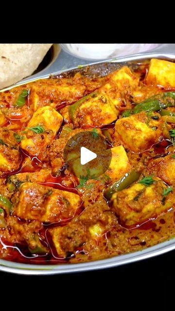 Easy Paneer Recipes, Capsicum Recipes, Paneer Curry, Melon Seeds, Red Chilli Powder, Cumin Seeds, Paneer Recipes, Turmeric Powder, Coriander Powder