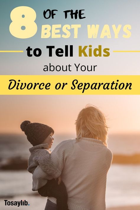 How To Navigate Divorce, How To Survive Marriage Separation, Telling Kids About Divorce, How To Tell Kids About Divorce, Seperation Marriage With Kids, How To Divorce Peacefully, Post Divorce Tattoo, Divorce With Young Children, Divorce Advice Kids