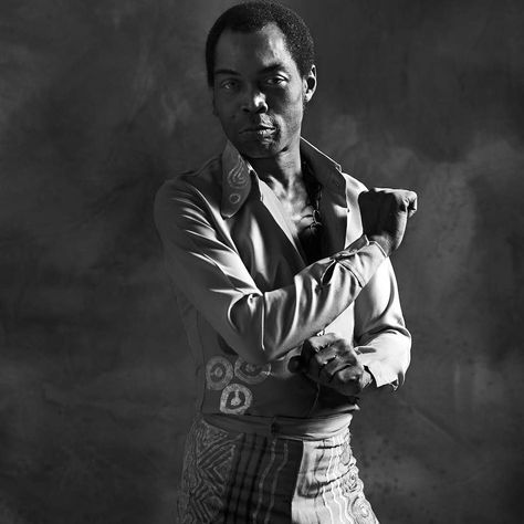 Fela Kuti Art, Textile Shop, Fela Kuti, Musician Photography, Yoruba People, African Textile, African Art Paintings, King Of Music, The British Library