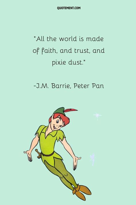 Enjoy these Peter Pan quotes, and try to find some inspiration between the lines! Famous Book Quotes, Peter Pan Quotes, Fairytale Aesthetic, Fantasy Quotes, Goodbye Gifts, Classic Quotes, Famous Author Quotes, Disney Quotes, Thought Of The Day