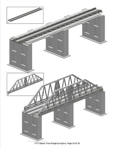 Lego Train Bridge, Lego 3d, Train Bridge, Lego Train, Lego Trains, Cool Lego Creations, Lego Instructions, Train Layouts, Cool Lego