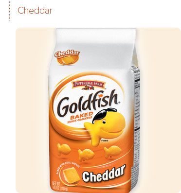 Things got real when you busted out the plastic baggy of goldfish.   - Delish.com Goldfish Snack, Parmesan Crackers, Baked Pretzels, Fish Snacks, Fish Crackers, American Snacks, Goldfish Crackers, Pepperidge Farm, Grocery Foods