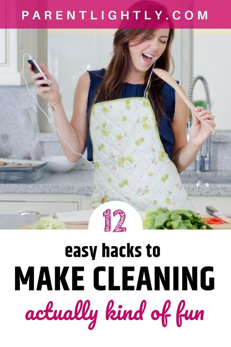 12 easy hacks to make cleaning fun for adults | Cleaning motivation | how to make housework fun | cleaning music | cleaning games Make Cleaning Fun, Cleaning Music, Mom Time Management, Working Mom Schedule, Cleaning Fun, Cleaning Games, Motherhood Encouragement, Mom Schedule, Working Mom Life