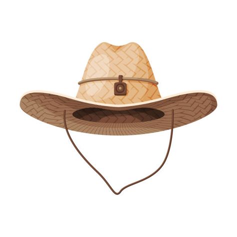 1,039 Farmer Straw Hat Illustrations & Clip Art - iStock Hat With Braids, Cowboy Hat Design, Hat Illustration, Straw Boater Hat, Pumpkin Illustration, Hat Png, Hat Vector, Straw Boater, Gardening Hat